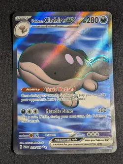 Pokemon Paldean Clodsire ex 244/193 Full Art Ultra Rare Paldea Evolved NM - Image 1