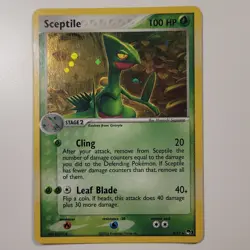 Sceptile 004/017 POP Series 1 Holo Pokemon TCG Card 2004 - Image 1