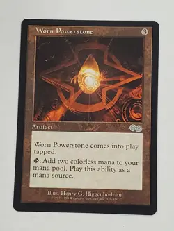 MTG Worn Powerstone (Urza's Saga/Artifact/U) - BGM - Image 1