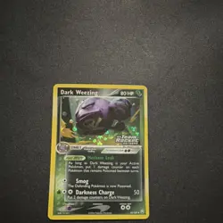 Pokemon Dark Weezing EX Team Rocket Returns Reverse Holo 42/109 80 HP Uncommon - Image 1