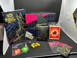 Pokemon Crown Zenith storage box & accessories - NO PACKS - Image 1