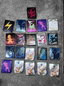Pokemon TCG Sleeves Mixed Lot. 21 Packs - Image 1