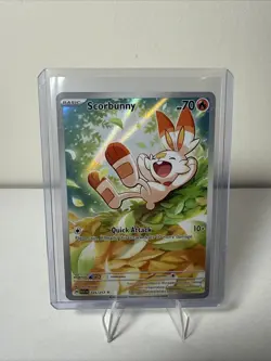 Scorbunny Illustration Rare - 225/217 Ascended Heroes - Pokemon TCG - Image 1