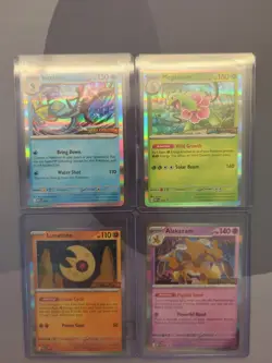 Pokemon TCG Mega Evolution Pre-Release Promo Set MEP 001 002 003 004 - Image 1