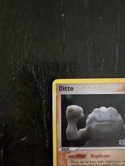 Ditto (Geodude) 62/113 Delta Species Reverse Holo Rare Pokemon TCG Nintendo - MP - Image 2