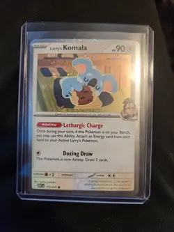 Larry's Komala 175/217 Cosmos Holo PROMO Ascended Heroes Pokemon TCG NM - Image 1