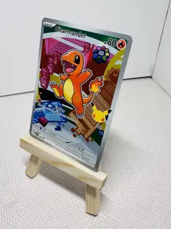 Pokemon First Partner Illustration Collection MEP Charmander 38 Black Star Promo - Image 2