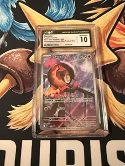 Pokemon Charcadet Phantasmal Flames ETB Promo SVP 022 CGC Gem Mint 10 English - Image 1