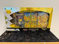 Pokemon Celebrations 25th Anniversary Pikachu V-union Premium Playmat Collection - Image 1