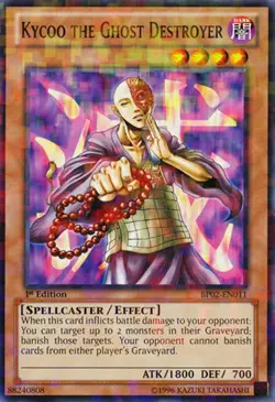 Kycoo the Ghost Destroyer - BP02-EN011 - Mosaic Rare - Unlimited Edition x1 - Mo - Image 1