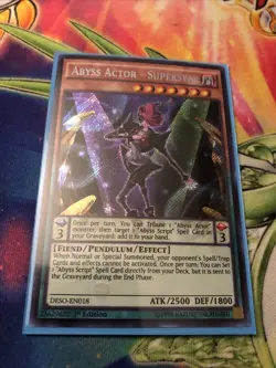 Abyss Actor - Superstar - 1st Ed! - DESO-EN018- Yu-Gi-Oh! - NM - Image 1