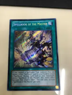 Yugioh Spellbook of the Master Secret Rare CBLZ-EN062 Cosmo Blazer 1st English - Image 1