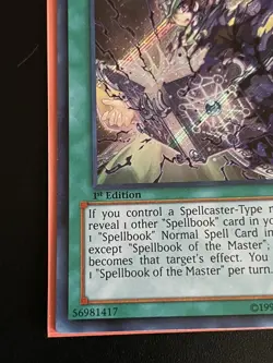 Yu-Gi-oh Spellbook of the Master - CBLZ-EN062 - Secret Rare 1st Edition NM - Image 2