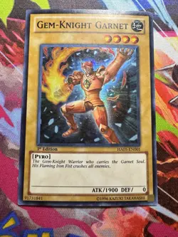 Gem-Knight Garnet - HA05-EN001 - Super Rare - 1st Edition Yugioh NM - Image 2