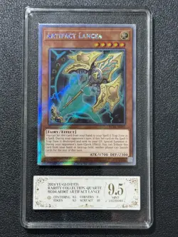 YU-GI-OH! PCG9.5 ARTIFACT LANCE RC04-AE007 ESR 2024 English - Image 1