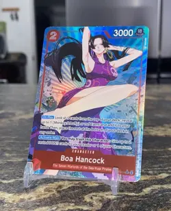 One Piece Card Game OP12-014 Boa Hancock SR NM Alt Art Foil ENGLISH - Image 2