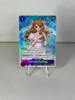 One Piece TCG • Charlotte Pudding OP11-070 • Alternate Artwork • ENG/NM - Image 1