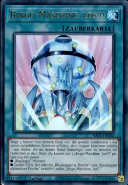 Yugioh RA02-DE062 - Bingo-Maschine, Los!!! - Ultra Rare - Image 1