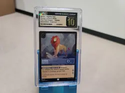 2023 Disney Lorcana Simba Rightful Heir Foil 190/204 CGC 10 Pristine - Image 1