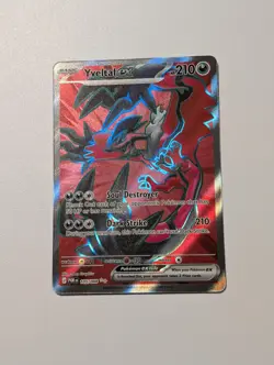 Pokemon Yveltal EX Full Art Holo Card 105/088 210 HP English Perfect Order - Image 1