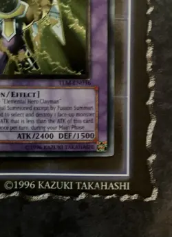 Elemental Hero Thunder Giant 1st Ed Ultimate Rare TLM-EN036 MP-HP Vintage Yugioh - Image 4