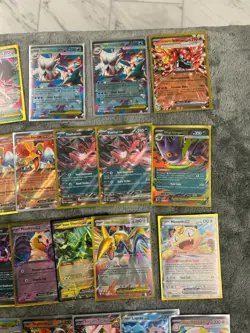 Pokemon TCG 42 Card Lot Stamped Ex Cards and More - Image 3
