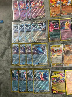 Pokemon TCG 42 Card Lot Stamped Ex Cards and More - Image 4