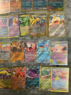 Pokemon TCG 42 Card Lot Stamped Ex Cards and More - Image 5