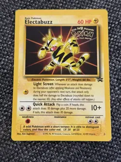 Electabuzz - Black Star Promo - #2 Mint Condition - Movie Pokemon Card - Image 1