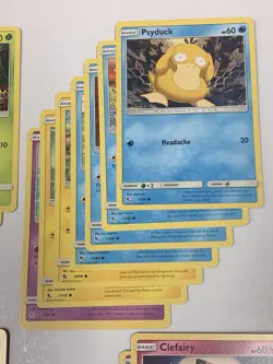 Pokemon TCG Hidden Fates Complete Common & Uncommon Set NM + Energy Cards Set - Image 3