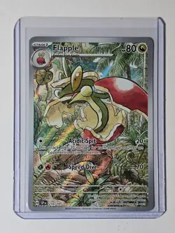 Flapple 210/191 Holo Illustration Rare Surging Sparks Pokemon Card - Image 1