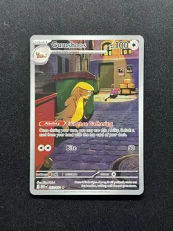 Gumshoos 153/132 Mega Evolution - Illustration Rare Pokemon Card - NM/Mint - Image 1