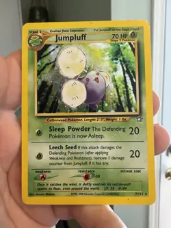 Jumpluff - 7/111 - Pokemon TCG Neo Genesis Holo Rare Card WOTC HP - Image 1