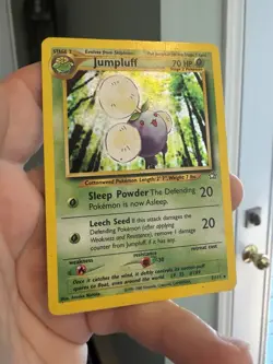 Jumpluff - 7/111 - Pokemon TCG Neo Genesis Holo Rare Card WOTC HP - Image 3