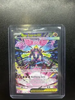 Mega Zygarde EX Pokemon TCG Foil Card 120/088 Mega Evolution EX 310 HP - Image 1