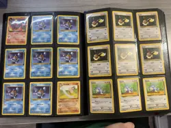 Pokemon Binder Lot Of 540 WOTC BULK CARDS! 1ST EDITION & UNLIMITED (DMG-LP) - Image 2