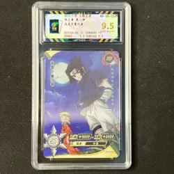 Uchiha Sasuke- Naruto 3D Phantom Trading Card NR-HR-054 BAOCUI 9.5 Gem Mint - Image 1