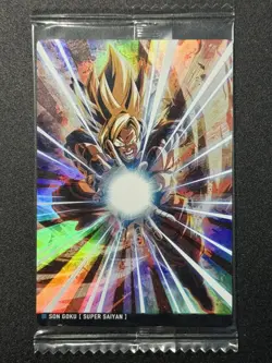 Son Goku 1-18 R Dragon Ball Itajaga Plastic Card Rare New Sealed Unopened ZR29 - Image 1
