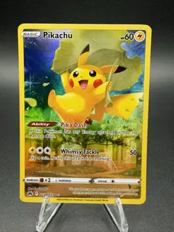 Pokemon TCG Crown Zenith Galarian Gallery Pikachu Card GG30/GG70 Near Mint - Image 1