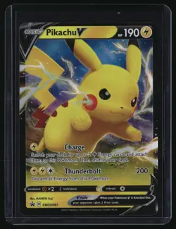 SWSH: Sword & Shield Promo Cards #SWSH061 Pikachu V - Image 1