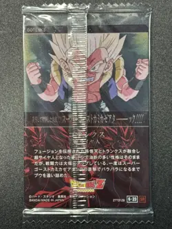 6-23 SR Gotenks Super Saiyan Dragon Ball Itajaga Super Trading Card Sealed ZR29 - Image 2