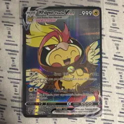 Pokemon MPidgeot Pikachu VCOS 027/055 Holo Full Art 999 HP English Card 2023 - Image 1