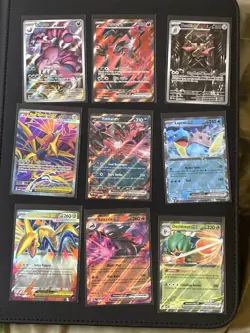 9 Card Pokemon lot, Please read description for details and condition - Image 1