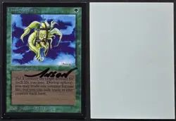 SIGNED MtG Magic Anson Maddocks _ Beta CE _ Artist Proof _ LIVING ARTIFACT _1/50 - Image 1