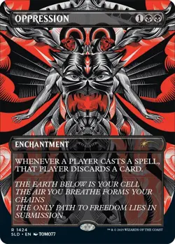 Oppression [SLD - 1424] - NM [Foil] TCG MTG - Image 1