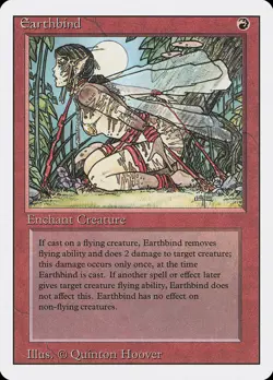 MTG Earthbind ** Revised Edition ** English (NM) - Image 1