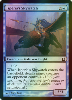 MTG Isperia's Skywatch Foil ** Return to Ravnica ** English (NM) - Image 1