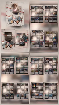 108 Pc. MTG BLUE RARES & MYTHICS Lot PLUS 2 Steam Vents - Image 1