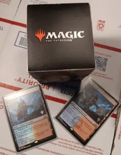 108 Pc. MTG BLUE RARES & MYTHICS Lot PLUS 2 Steam Vents - Image 3