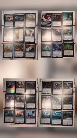108 Pc. MTG BLUE RARES & MYTHICS Lot PLUS 2 Steam Vents - Image 5